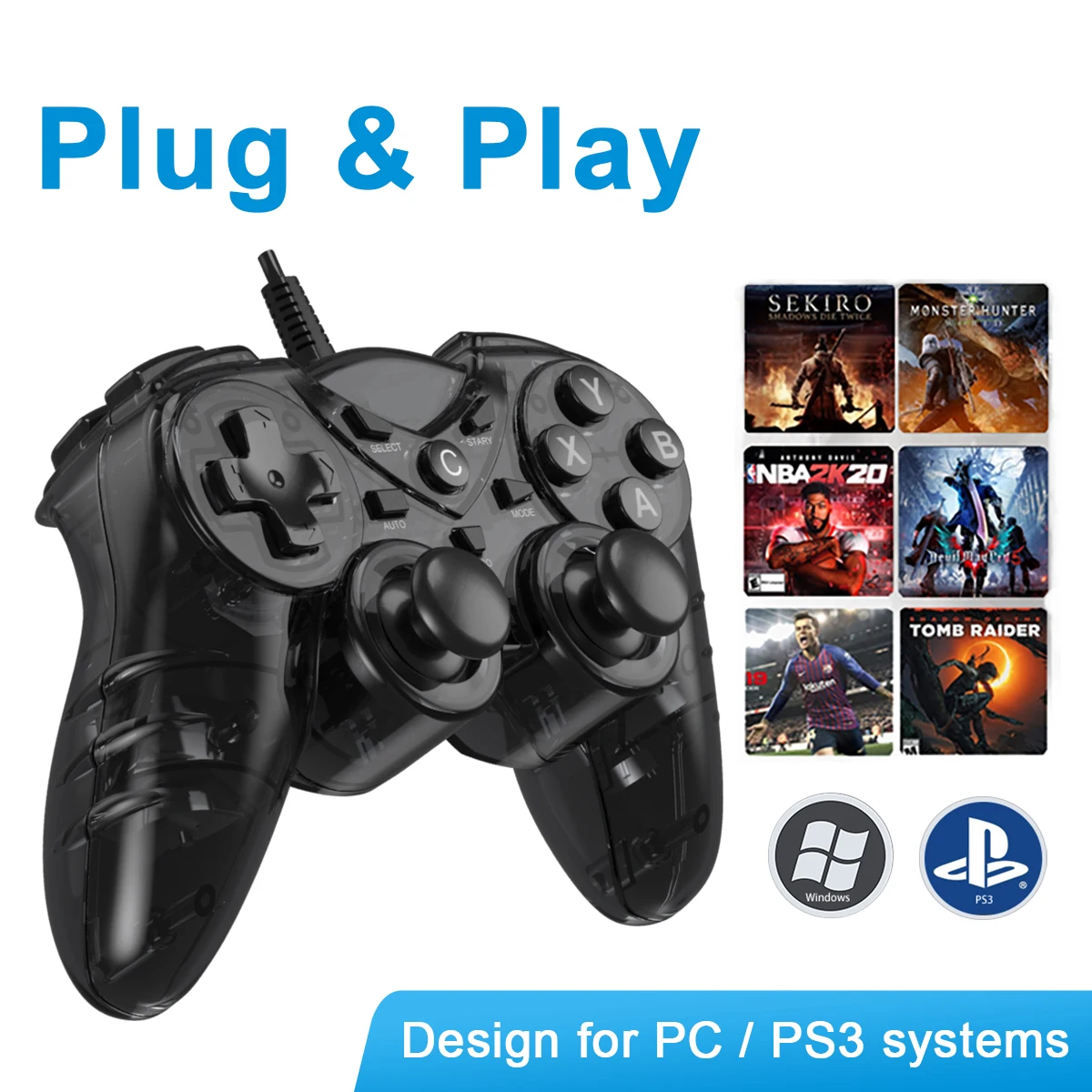 PC PS3,Windows 7/8 /8.1/10/Ʈ, TV ڽ   ǵ ͺ Ʈ  Ʈѷ