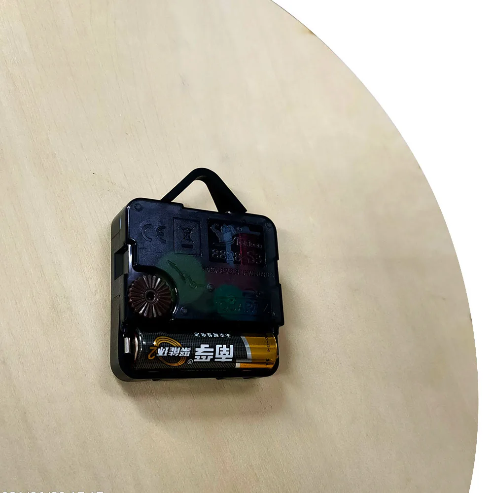 Quranic Calligraphy Wooden Wall Clock Surah Al Ikhlas Arabic Numbers Islamic Ramadan Home Decor Unique Symbol Watch Eid Gift - Image 4