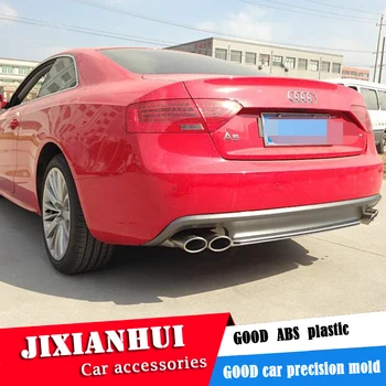 

For Audi A5 S5 Body kit spoiler 2012-2017 For Audi A5 RS5 ABS Rear lip rear spoiler front Bumper Diffuser Bumpers Protector