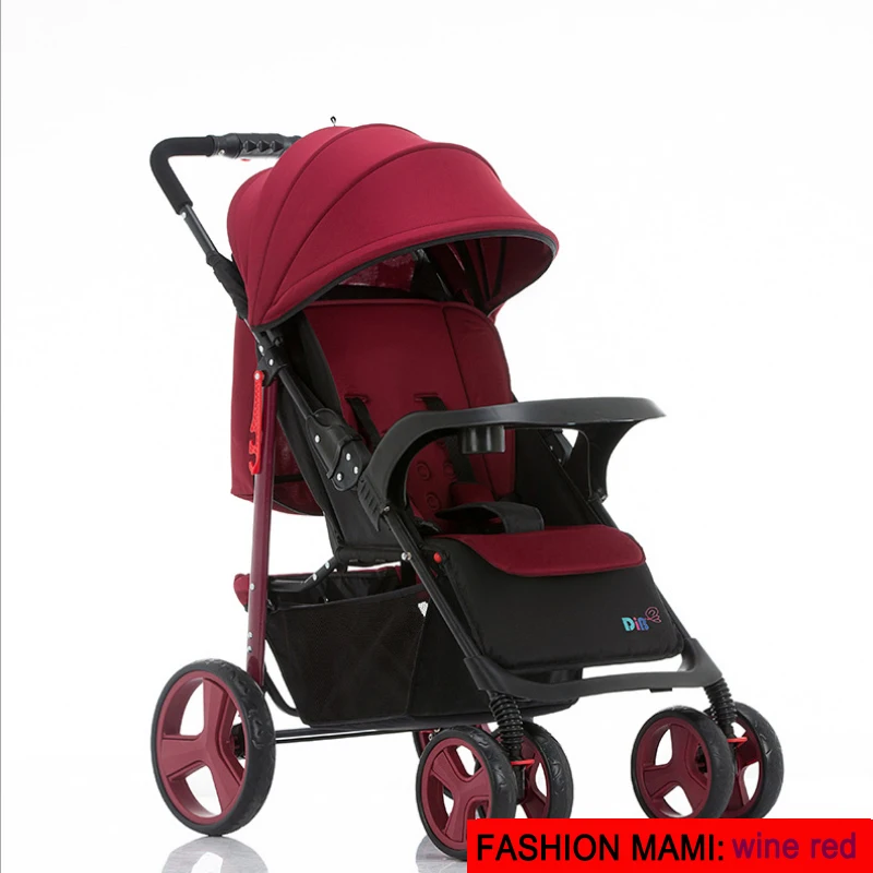 Stroller can sit flat lay stroller folding shock absorber trolley light Stroller can sit flat lay stroller folding shock absorber trolley light