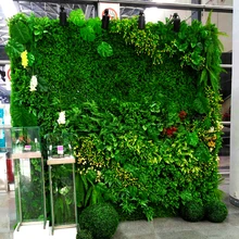 Aliexpress - Simulation Plant Wall Green Plant Wall Plastic Lawn Artificial Flower Wall Decoration Background Artificial Turf Green Wall DIY