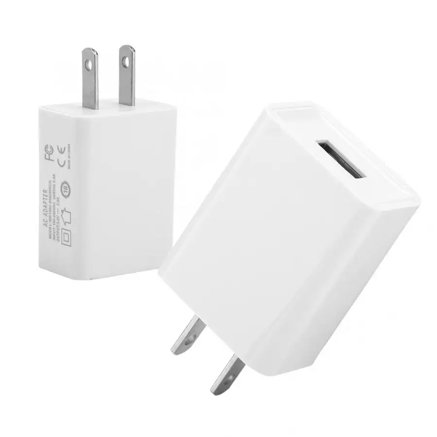 ЕС США Plug 10 Вт 5V2A Смарт быстрое зарядное устройство для зарядки телефона адаптер питания для iPhone/iPod/Android с Умной функцией обнаружения