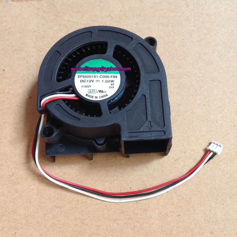 Для DP2307 напрвленный центробежный вентилятор EF50201S1-C000-F99 12V 1,02 W 3wires