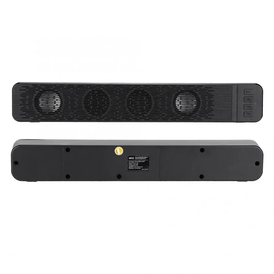 Домашняя Bluetooth 4,2 полосная колонка с тяжелыми басами для настольного компьютера, ноутбука, мобильного телефона, Поддержка Android/IOS/Windows