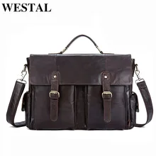 WETSAL, мужские портфели из натуральной кожи, Офисные Сумки для мужчин, Сумка для документов, сумка для ноутбука, кожаный мужской портфель для защитника, 8913