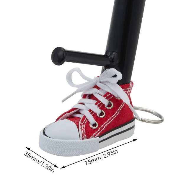 1pcs Creative Tripod cover For Motorcycle Bicycle Side Shoe Shape Foot Support Electric bike Tripod Decor Moto Parts New 2021 Red