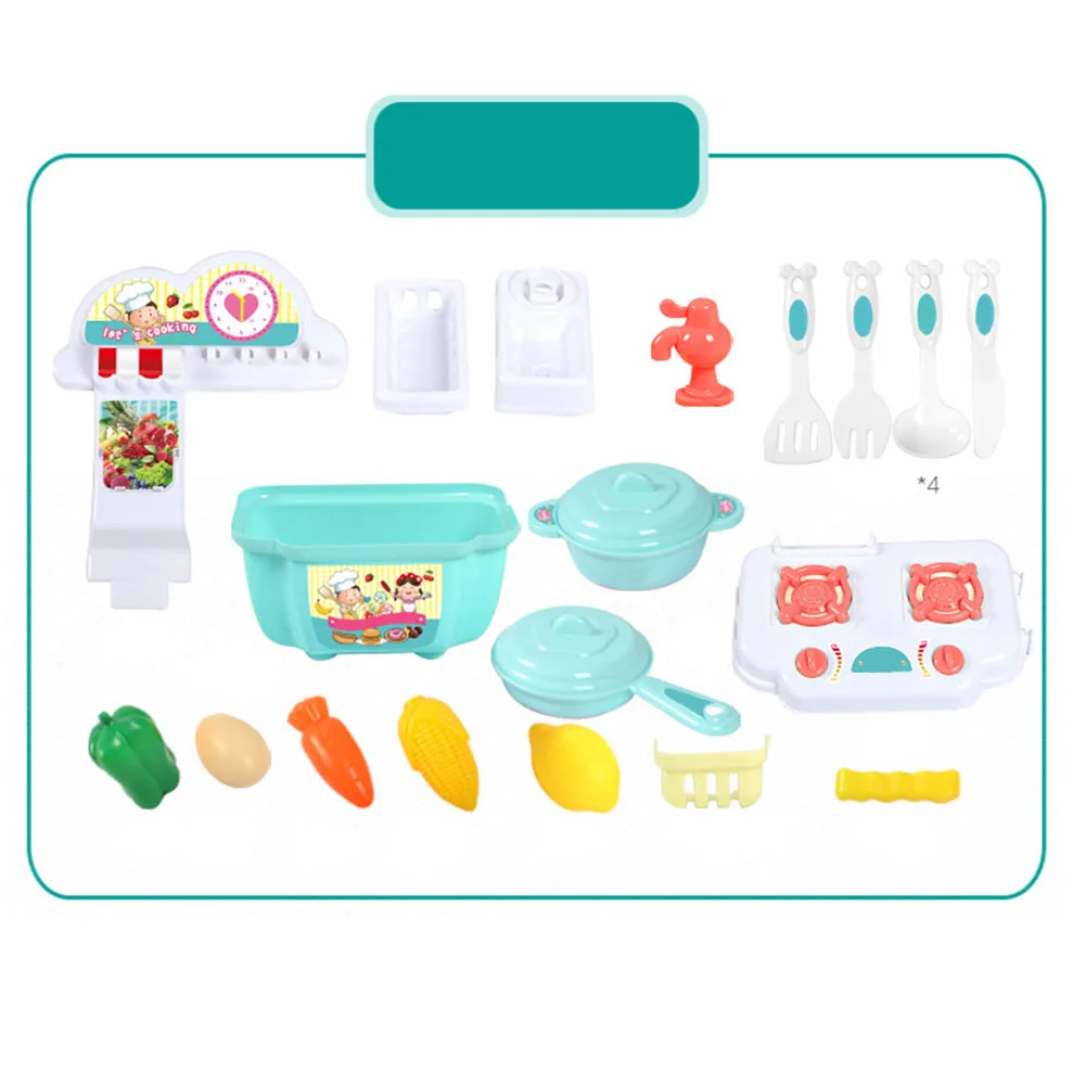 Children Kids Mini Kitchen Toy Set Baby Girls Play House Toy Pretend Play Kitchen Utensils Cooking 1 Children Kids Mini Kitchen Toy Set Baby Girls Play House Toy Pretend Play Kitchen Utensils Cooking 4