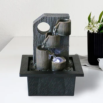 

Modern Minimalist Water Fountain Garden Decoration Desktop Decorations For Home Office Study Lucky Decoration