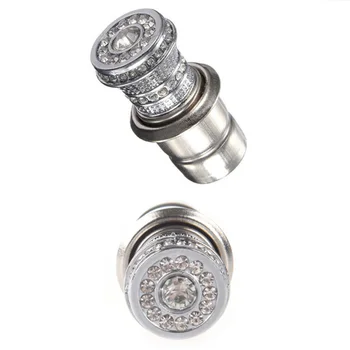 

Bling Car Lighter Silver 1.9x1.1Inches Interior 1pc Car Tobacco Ignition