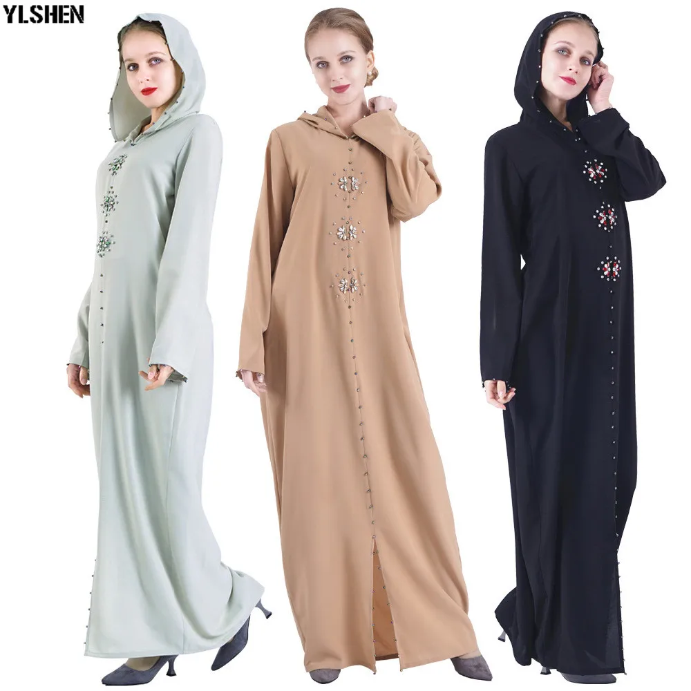 2020 Ramadan Abaya Dubai Turkey Muslim Hijab Dress Kaftan Caftan