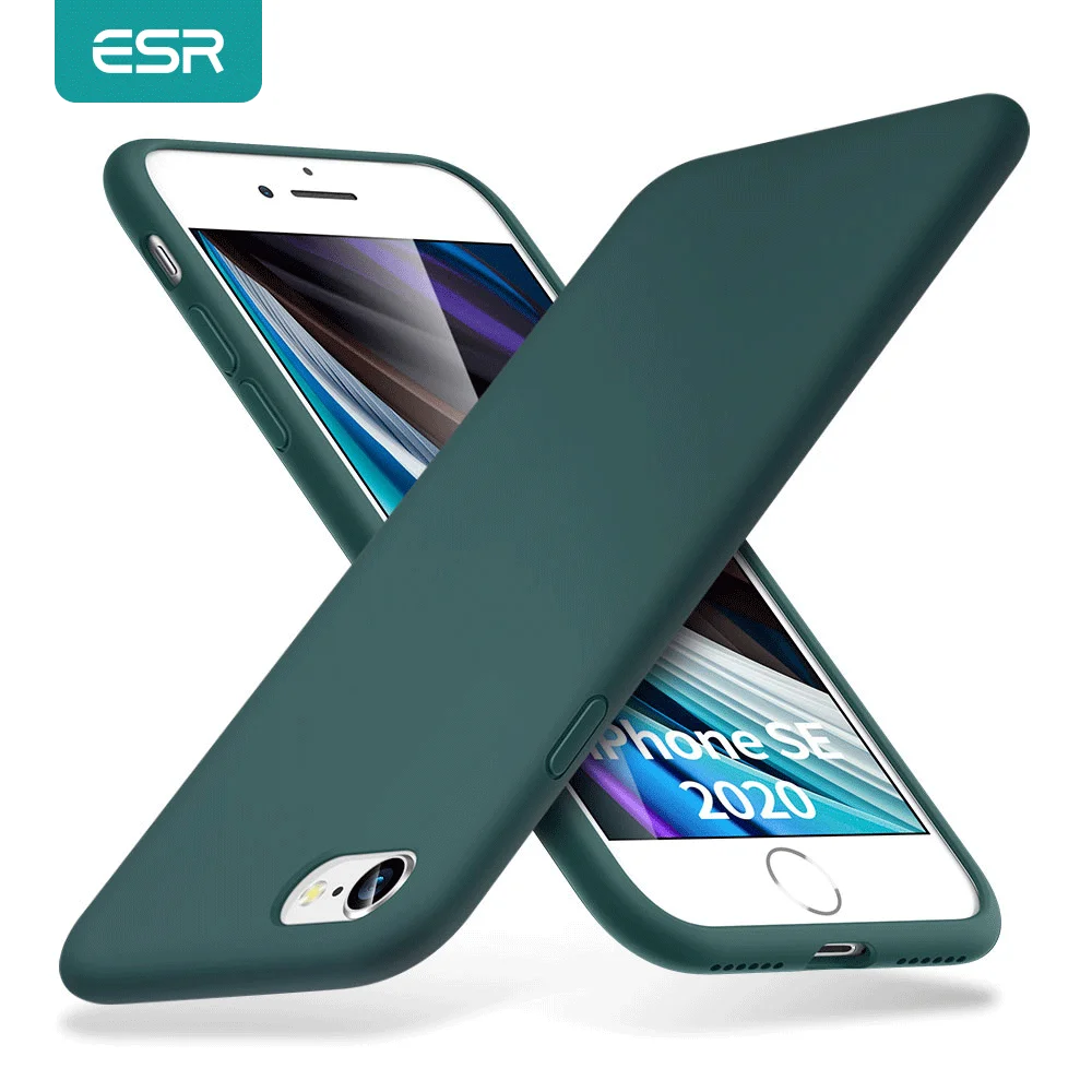 Чехол ESR для iPhone SE 2020 8 7 11 11Pro Max чехлы задняя крышка жидкий силиконовый чехол 12 mini Pro