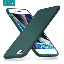 Esr caso para o iphone se 2020 8 7 11 11pro max casos capa para iphone capa traseira caso de silicone líquido para iphone 12 mini pro max