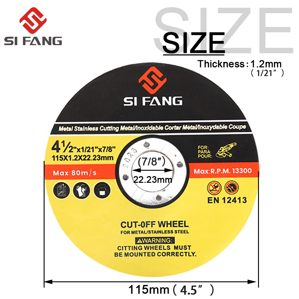 115mm Metall & Edelstahl Trennscheiben Trennscheiben Klappe Schleifen schleifen Discs Klinge Winkel Grinder Rad 5Pcs -50Pcs