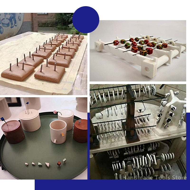 Ceramic Hanging-fired Tungsten Wire Pottery Clay Firing Bracket Small Pendant Firing Kiln Furniture 1M