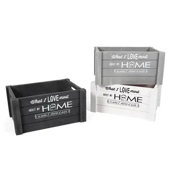 

Cash Box from Wood Multipurpose Home Love 40.5x31x20 cm 3 Colores can be chosen