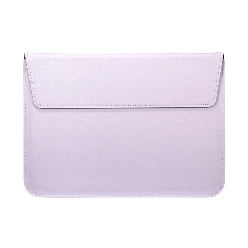 Lavender Чехол-сумка из искусственной кожи для ноутбука Macbook Air 11 13 12 15 Pro 13,3 15,4 retina унисекс - Цвет: Lavender