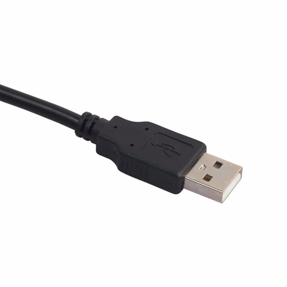 USB 2,0 AM-TO-BM высокоскоростной кабель провод A к B длинный черный экранированный совместимый принтер сканеры жесткий диск стабильная передача