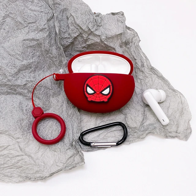 Cute Cartoon Earphone Cover for Huawei Freebuds 4i Case TWS Bluetooth Wireless Headphone Charging Box Case Headset Silicone Case G