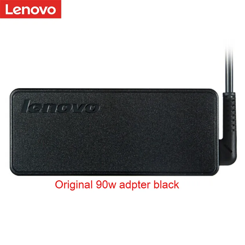 Original Lenovo notebook original power adapter charger 65W/90W(square) Thinkpad universal 90W socket(20V 4.5a) X1 Carbon - Цвет: Черный