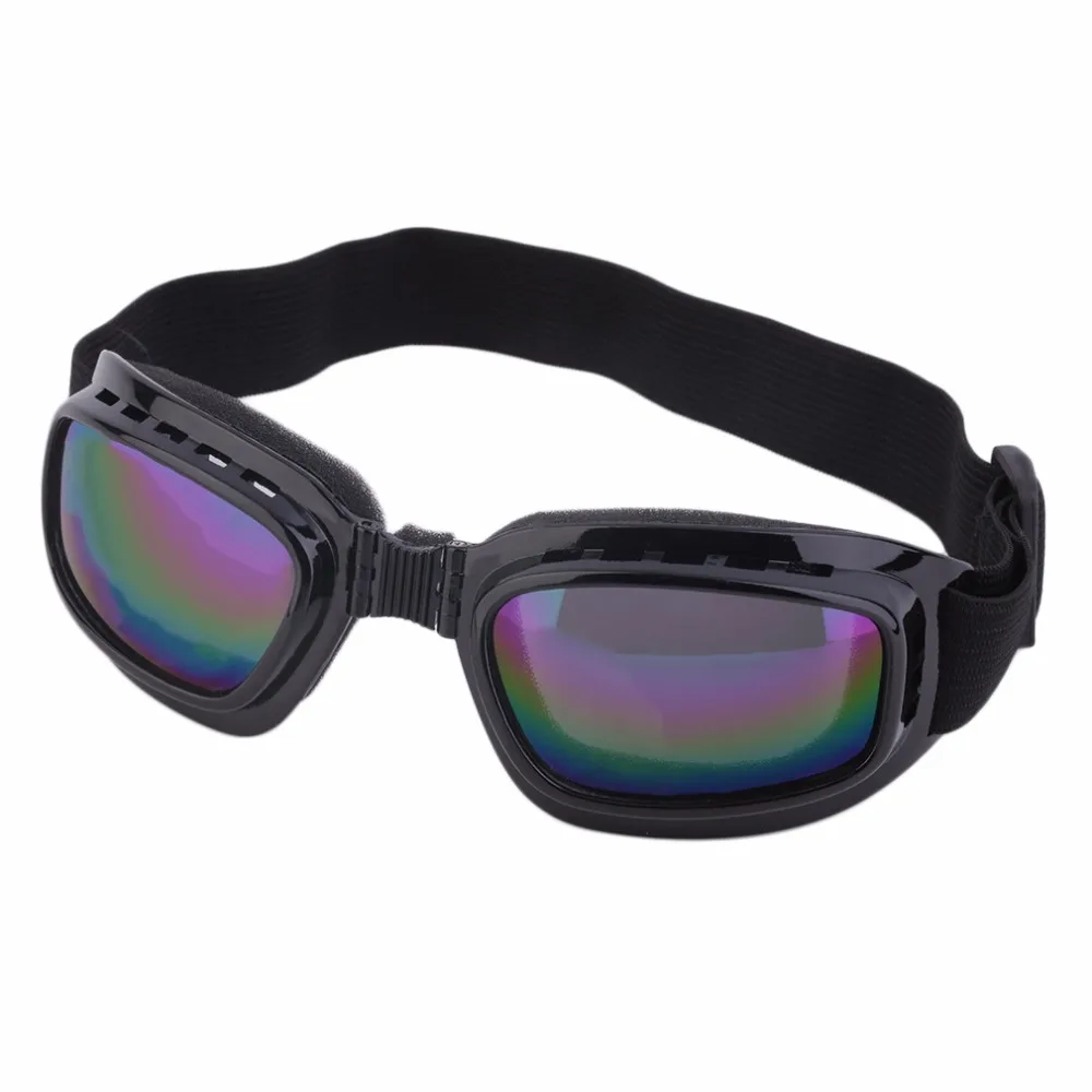 Unisex Safety Goggles Foldable Colorful Anti Polarized Windproof Goggles Anti Fog Sun Protective Adjustable Strap Glasses