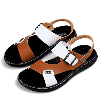 

sandal big mens luxury masculina s sandalia gladiator 39 masculino vietnam genuine slippers men plage shoe roman on dress mens