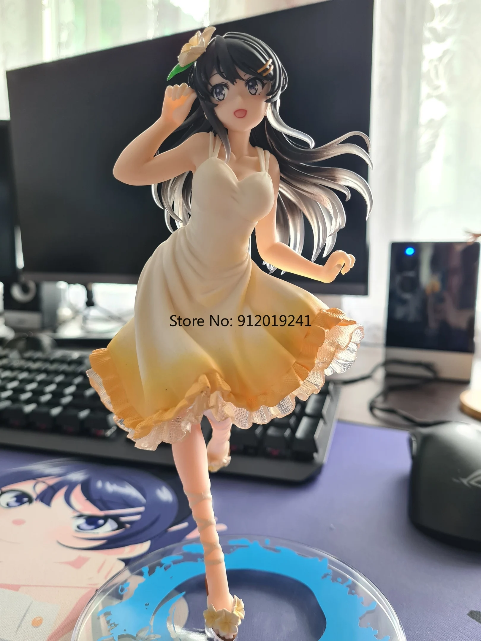 Seishun Buta Yarou Wa Bunny Girl Senpai No Yume Wo Minai - Sakurajima Mai -  1/7 - Kimono Ver. Anime Girl Figure - Action Figures - AliExpress