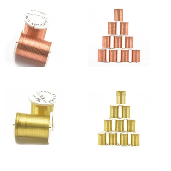 

20 Pieces Copper Wire Thread Cord DIY Fashion Bracelet Jewelry Making Parts