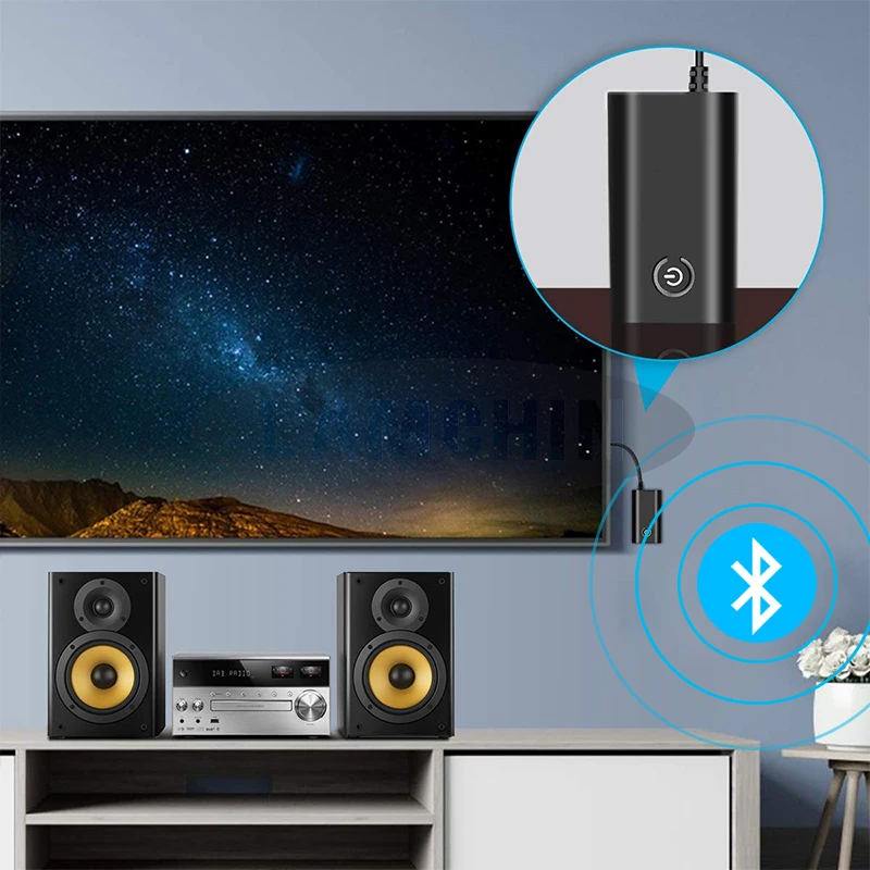 2 в 1 беспроводной Bluetooth 5,0 адаптер Bluetooth передатчик HIFI Bluetooth приемник для динамика с аудио 3,5 мм Jack кабель