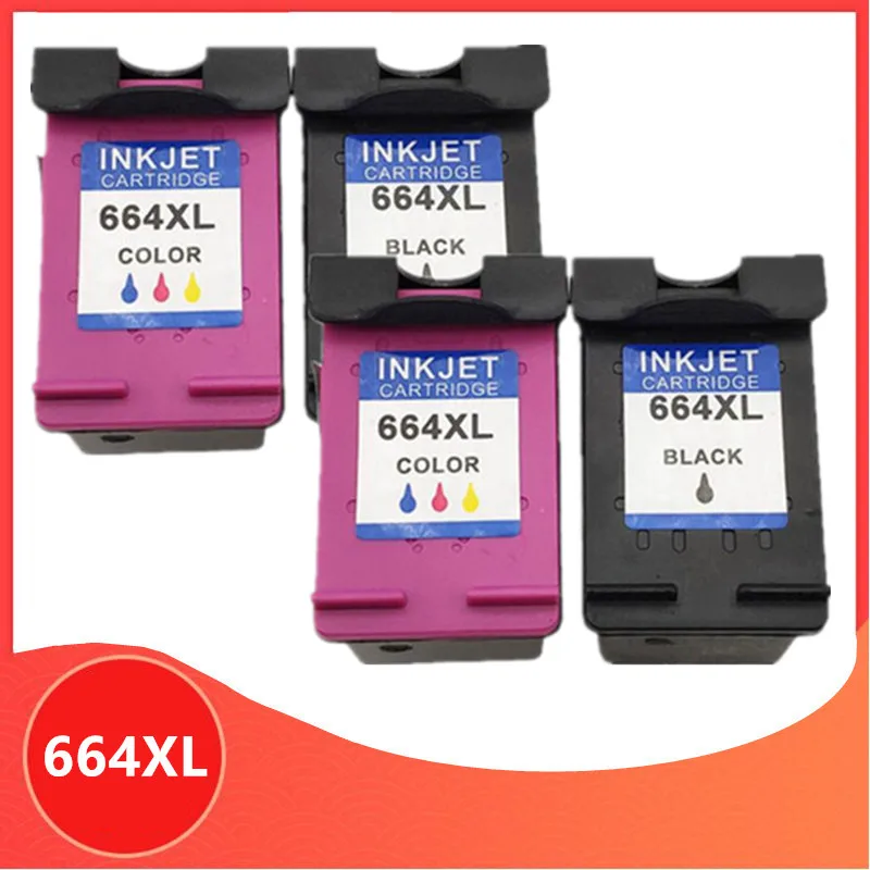 Cartucho de tinta 664XL para impresora, para HP 664, HP 664, Deskjet 1115,  2135, 3635, 2138, 3636, 3638, 4535, 4536, 4538, 4675, 4676, 4678|Cartuchos  de tinta| - AliExpress
