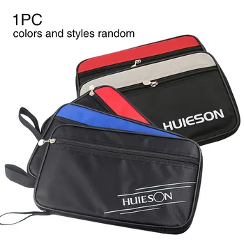

Random Color Table Tennis Racket Case Professional With Zipper Home Gym Cover Storage Pouch Pingpong Paddle Bag School Portable
