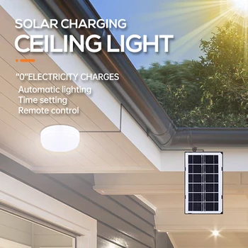 

Hallway Lamp Solar Powered Adjustable Indoor Lighting Decoration Balcony 18w Home Ceiling Light Porch Remote Control Dimmable