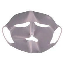Лист силикона водонепроницаемый испарения практичный увлажняющий подарок Моющиеся Многоразовые предотвращают паровое покрытие уход за кожей мягкая маска для лица
