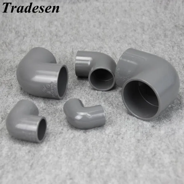ПВХ внутренний диаметр 20/25/32/40/50 мм работ водопроводчика водоснабжения Локоть Разъемы Пластик шарнир для полива и орошения водой Запчасти