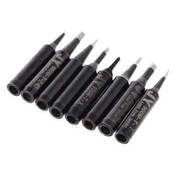 

Drop Ship 8 Pcs Lead-Free Soldering Solder Iron Tips 900M-T For Hakko 936 SAIKE 909D 852 936d