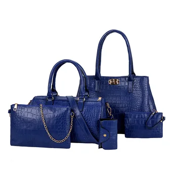 

2020 New Style WOMEN'S Fashion Handbag Hand 5 Pieces Korean-style Luggage Shoulder Cross-body Travel Bag lykj-yx