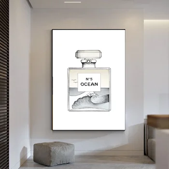 

Ocean No5 Art Print Canvas Poster Art Print Wall Pictures for Living Room No Frame