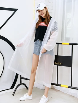 

Waterproof Portable Raincoat Unisex Outdoor Lightweight Impermeable Rain Coat Poncho Gabardina Hombre Trench Coat Men KK60YY