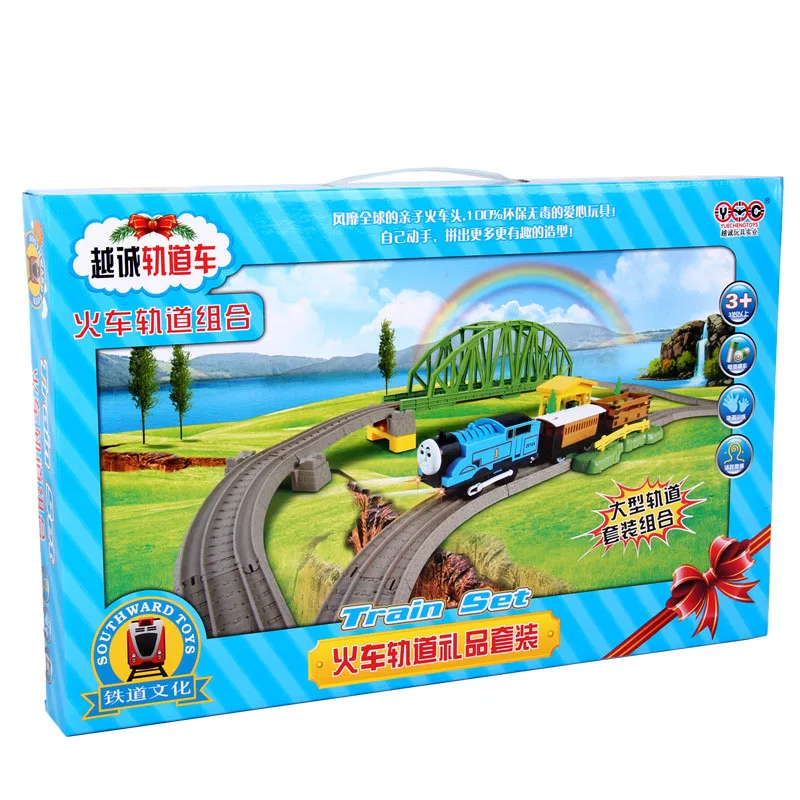 Hot wheels Томас электрический трек поезд набор детский Железнодорожный волшебный