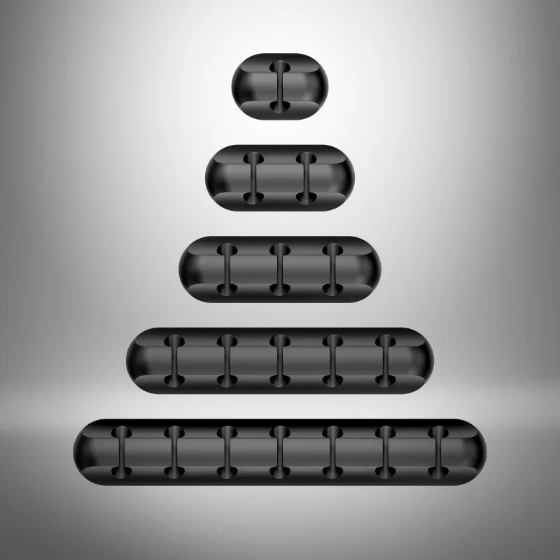 Usb кабель органайзер проводная намотка силиконовый фиксатор для галстука проводное управление зажим шнура