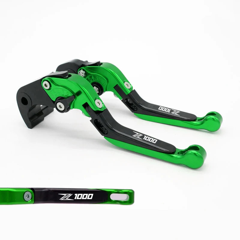Тормозные рычаги сцепления для 2011- Kawasaki Z1000SX Ninja Мотоцикл CNC алюминиевый сплав Руль регулируемые растяжимые предохранители