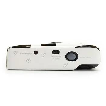 

Film Camera 36 Photos White Photo Power Flash HD Single Use One Time Disposable Film Camera Party Birthday Valentine's Day Gift