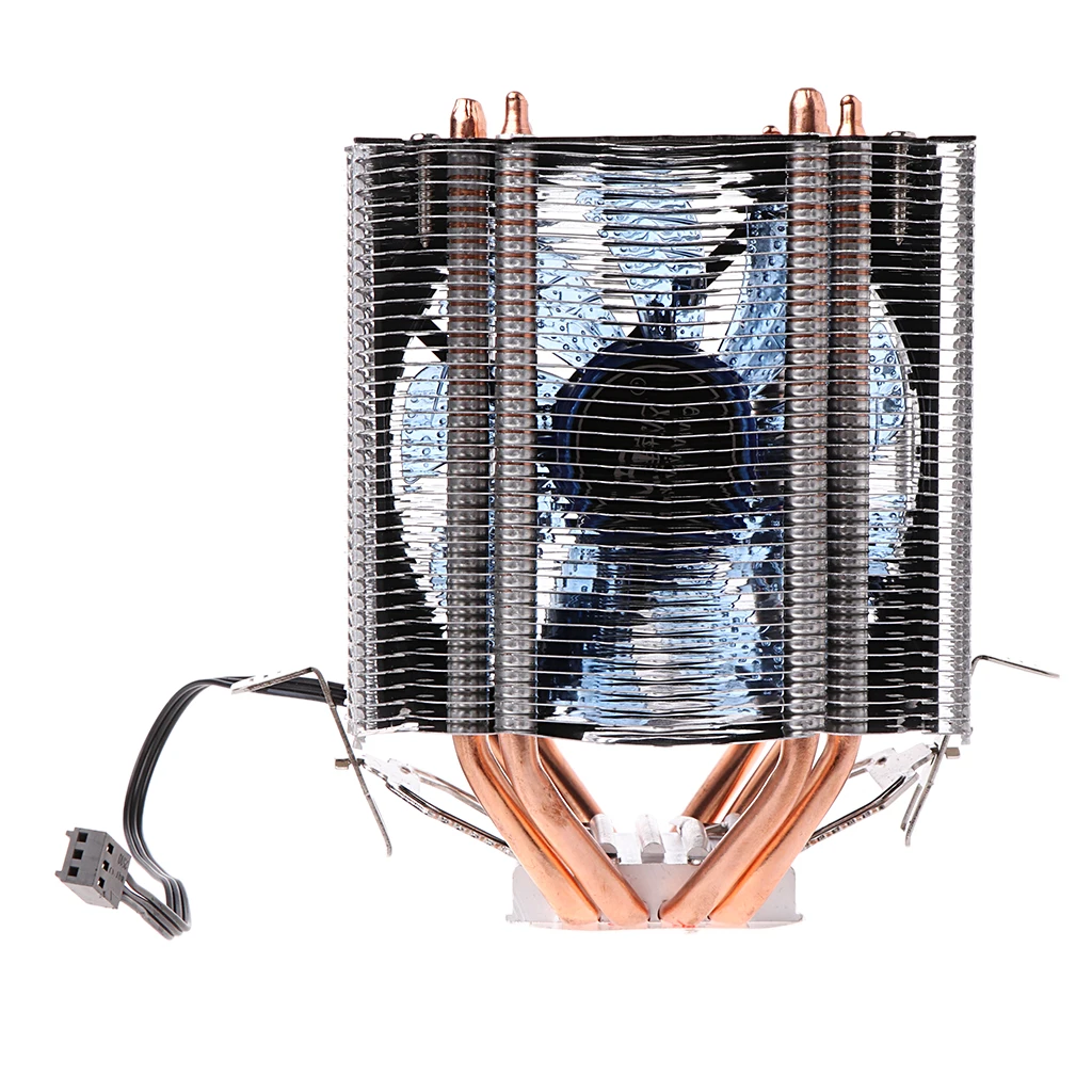 Кулер для процессора Intel LGA2011/LGA1366/LGA1156 AMD AM3 +/AM3/AM2 +/AM2 вентилятор охлаждения 12 В 130