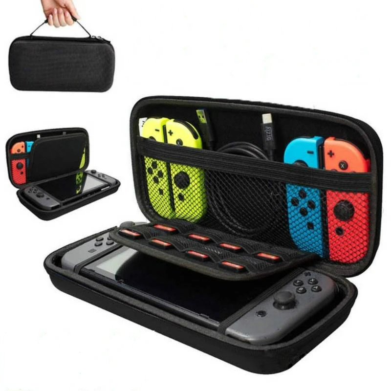 

Carrying Storage Bag for Nitendo switch NS Console Accessories Portable Hard Shell Case for Nintend Switch Water-resistent EVA