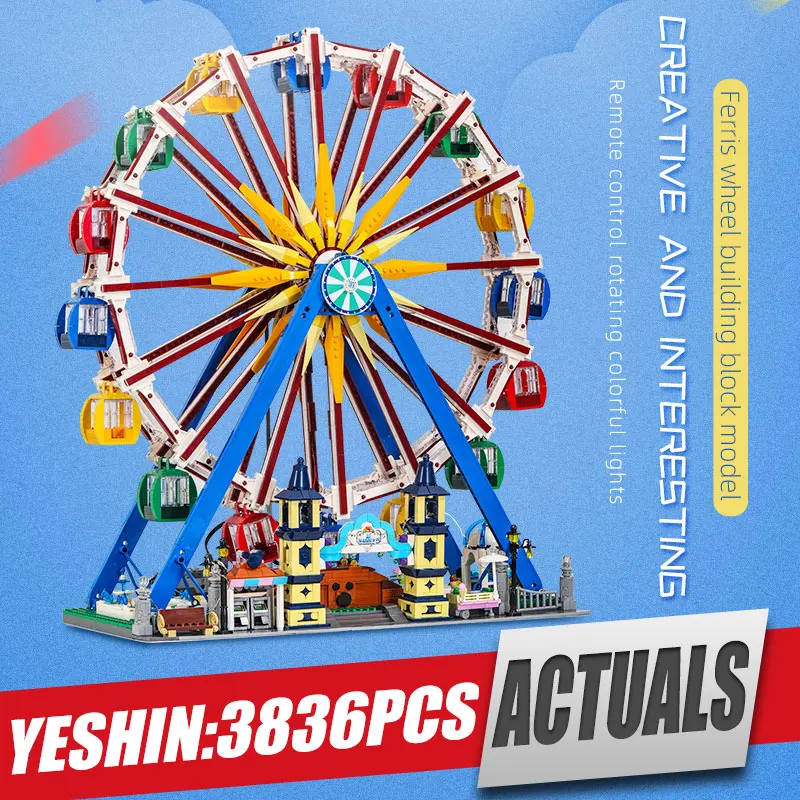 Yeshin 11006 креативные игрушки совместимые с приложением 15012 моторизованная модель