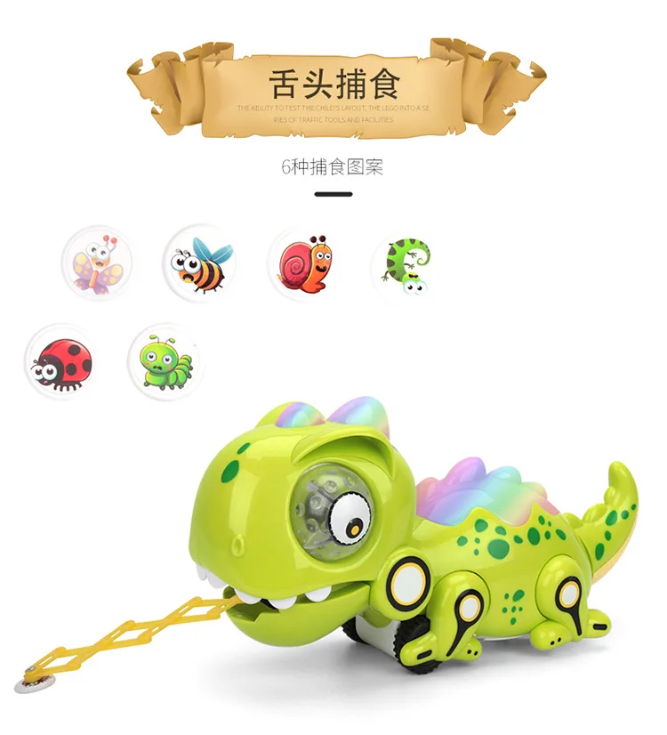 2250# Дистанционное управление курительная ящерица Многофункциональный игровой дом образовательная модель хамелеоны едят насекомые ящерица