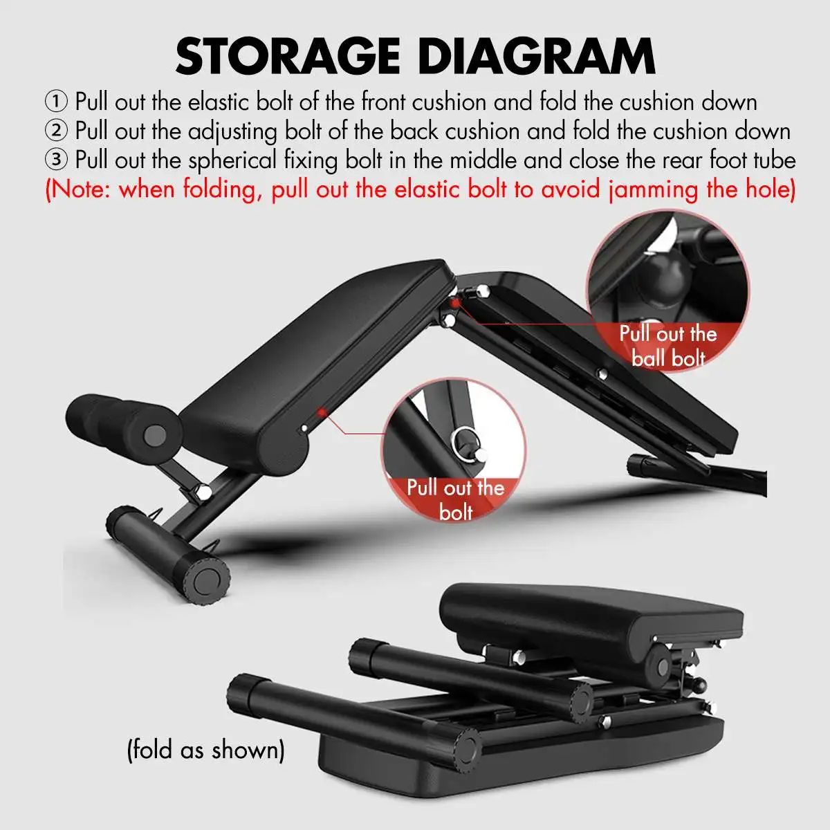 - Muscle Bench Dumbbell Bench with Pull Rope Gym Multifunction Abdominal Training Bench Weight Fitness Equipment Home Exerciser