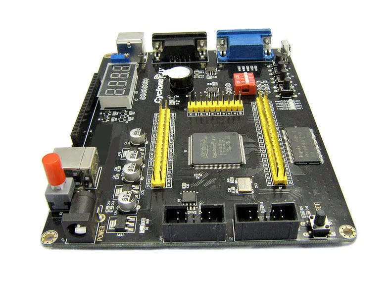 Altera, ПЛИС, FPGA Development Kit ALTERA Cyclone Характеристическая вязкость полимера EP4CE6 EP4CE10 FPGA доска+ USB бластер+ 7 дюймов TFT ЖК-дисплей+ 16bit VGA+ OV7670 пришли