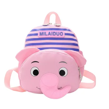 

Child Kid Anti-lost Nursery School Bag Backpack Kindergarten Elephant Cute Baby Girl Boy School Belt Bag Anti Stray Backpacks