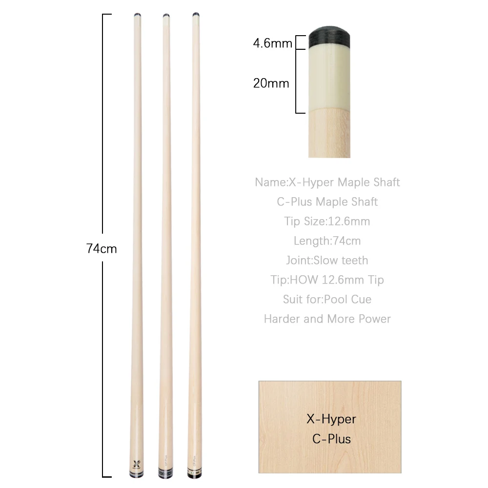 ハオ―ハイパーXpro シャフト 楽天市場】ビリヤード シャフト HOW CUE 【ハオキュー】ハイパー
