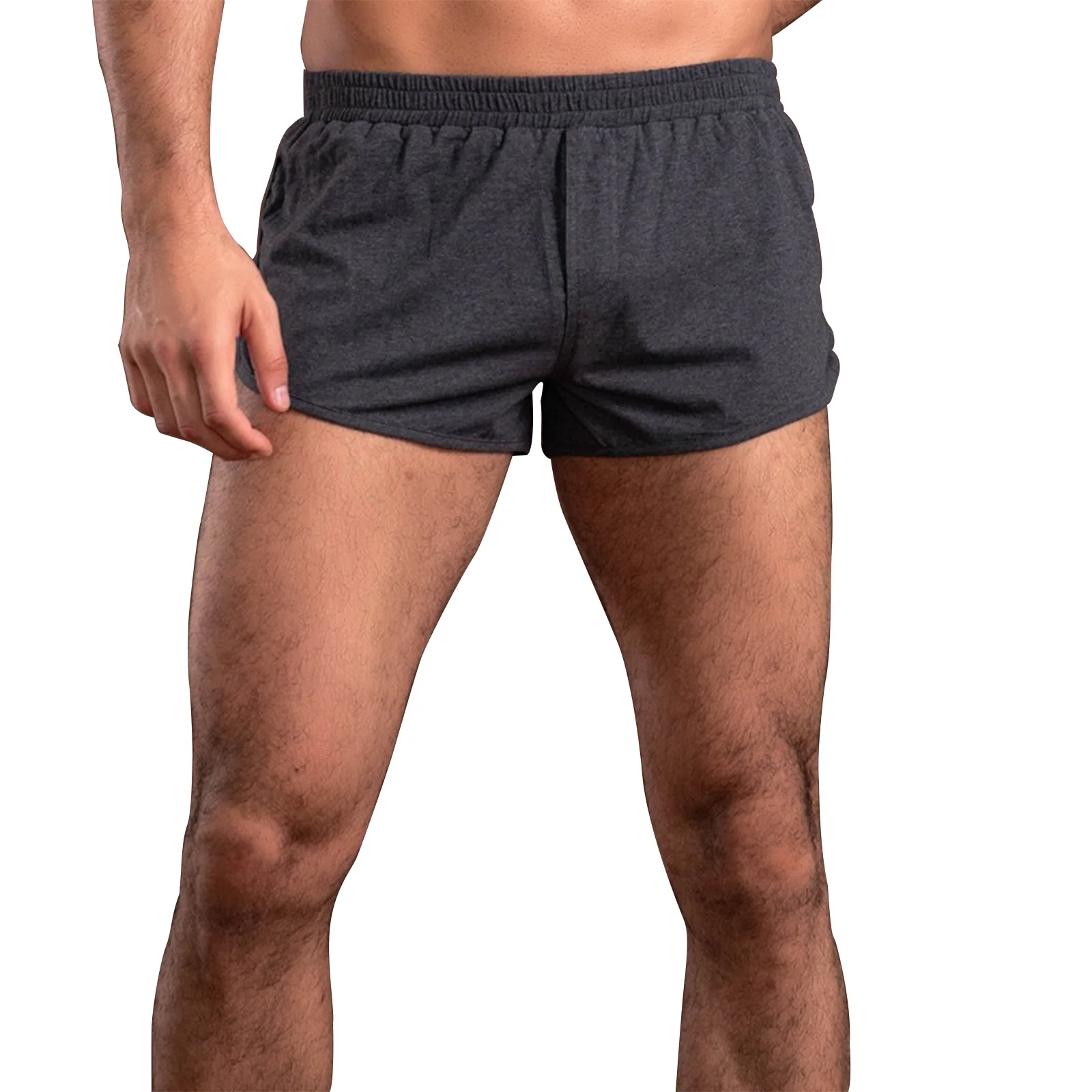 Heavywood Pajama Shorts Men's Home Sleep Bottoms Casual Underwear Shorts Cotton Soft Boxers Summer Loose Fit Man Oversize Briefs